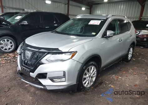 2017 Nissan Rogue Sv из США, поврежденный, VIN 5N1AT2MT8HC873416